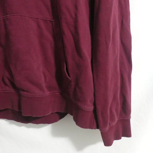 PENGUIN by MUNSINGWEAR | large | Burgundy Hooded Sweatshirt / Hoodie - Picture 9 of 16
